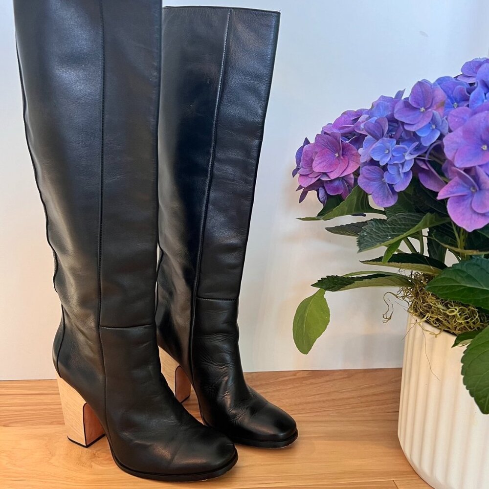 Rachel Comey Tall Black Carta Boots